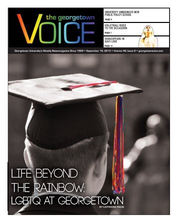 September 19 - The Georgetown Voice