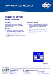 renoform emp 307 - fuchs lubricantes