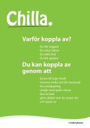 Varför koppla av? Du kan koppla av genom att