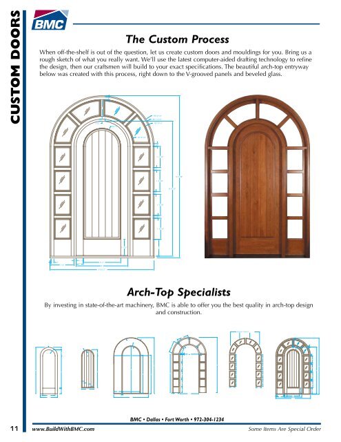 Dallas/Ft. Worth Millwork Catalog - BMC