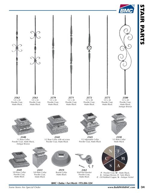 Dallas/Ft. Worth Millwork Catalog - BMC