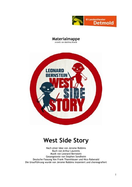 Materialmappe West Side Story - Landestheater Detmold