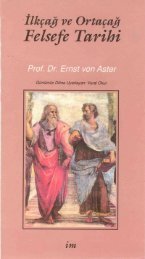 07- Felsefe Tarihi - E. V Aster (8.21MB) - Felsefe Bölümü