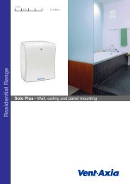 Solo Plus Brochure - 1st Edition - Vent-Axia