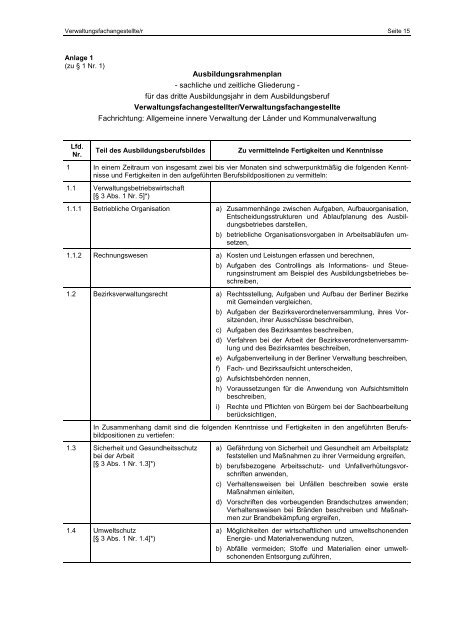 Allgemeine Hinweise - Verwaltungsakademie Berlin - Berlin.de