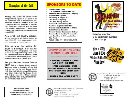 7th Annual Champion of the Grill - Sussex County Chamber of ...