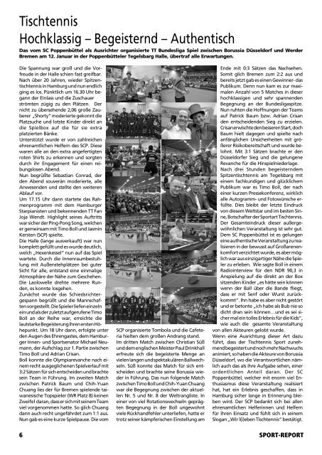 Ausgabe 01/2013 - SC Poppenbüttel von 1930 e.V.