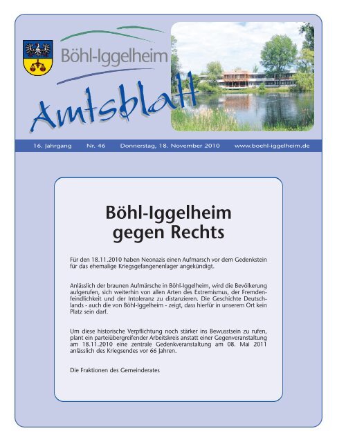 Adventsmarkt - Gemeinde Böhl-Iggelheim