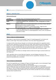 PDF: Thema Vorstellungsgespräch - Modul 5 - Mixopolis