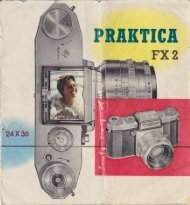 Praktica FX2 - VEB Kamera- und Kinowerke Dresden - Photographica