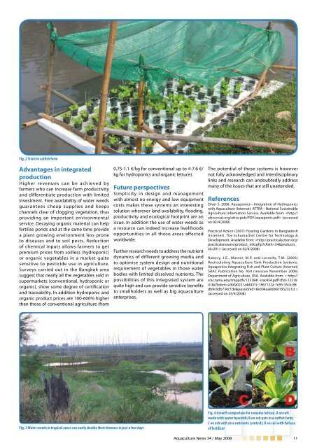 Pond aquaponics: new pathways to sustainable integrated ...