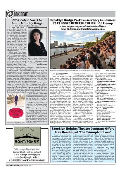 June 14 2013 Fri BDE.pdf - Brooklyn Daily Eagle