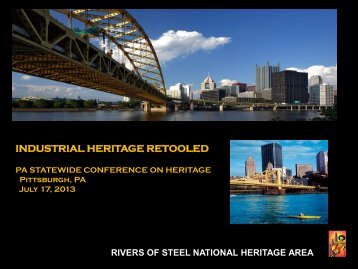 INDUSTRIAL HERITAGE RETOOLED - Statewide Conference on ...