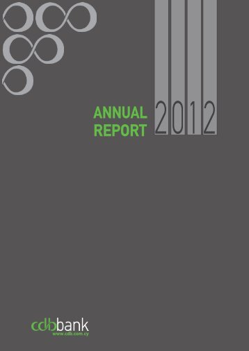 Annual Report 2012 - The Cyprus Development Bank