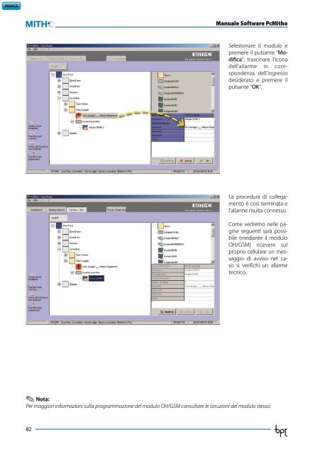 istruzioni software pcmitho it - Bpt