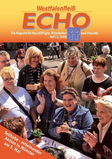 Ausgabe 26 - 02 / 2008 - Westfalenfleiß GmbH