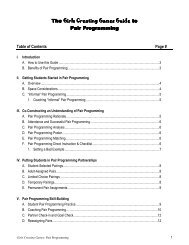 Guide To Pair Programming - ETR Associates