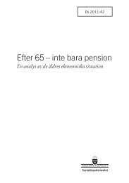 Efter 65 – inte bara pension - Regeringen
