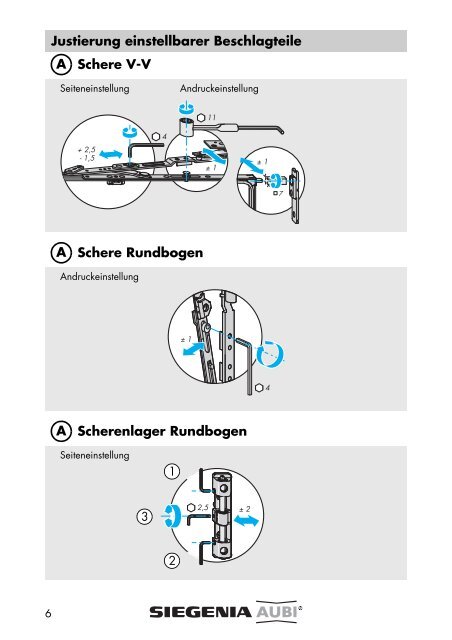 Wartungsanleitung - Porta Fenster