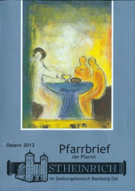 Pfarrbrief I/2013 - St. Heinrich Bamberg