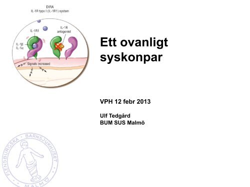 Ett ovanligt syskonpar - Ulf Tedgård - BLF