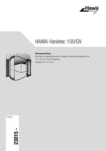 HAWA-Variotec 150/GV 23015 -