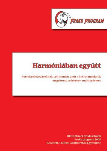 kiadványt - Frakk Program