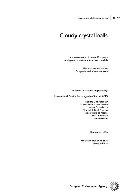 Cloudy crystal balls - Potsdam Institute for Climate Impact Research