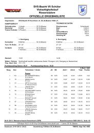 SVS-Bezirk VII SchÃ¼ler Vielseitigkeitslauf Riesenslalom - Skiclub St ...