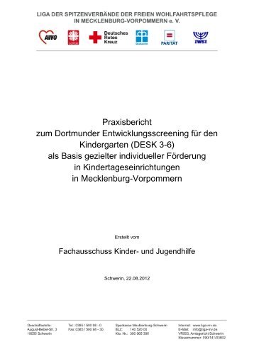 Praxisbericht zum Dortmunder Entwicklungsscreening für den ...
