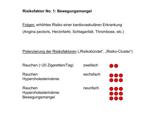 Leistungsphysiologie I, II, III (H. Pagel) - Institut für Physiologie