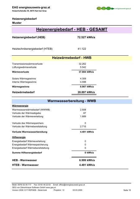 Energieausweis für Wohngebäude - EAG energieausweis-graz.at ...