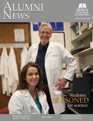 Fall-Winter 2012 issue (pdf) - Medical College of Wisconsin