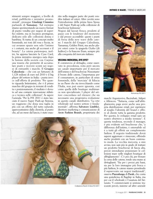 speciale intimo e mare - Pambianconews