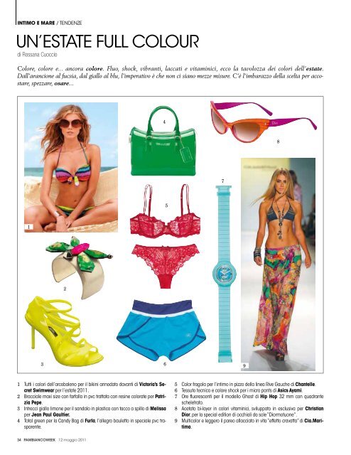 speciale intimo e mare - Pambianconews