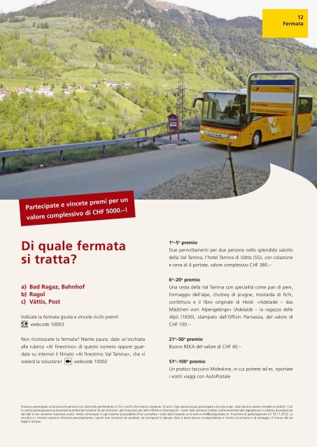 mobilissimo autunnoIl link viene aperto in una nuova ... - Postauto