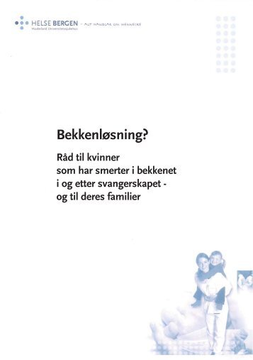 Bekkenløsning? - Helse Bergen