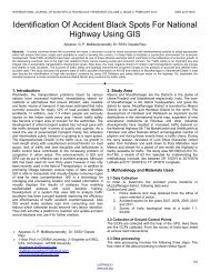 Identification Of Accident Black Spots For National Highway Using GIS