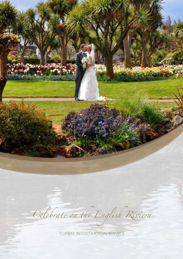 Celebrate on the English Riviera - Torbay Council