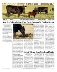 mississippi market bulletin - Mississippi Department of Agriculture ...