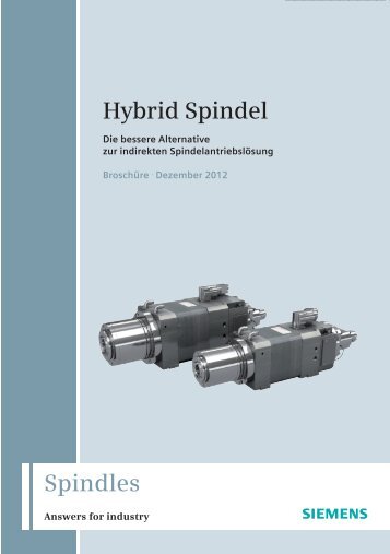 Hybrid Spindel Spindles - Weiss GmbH