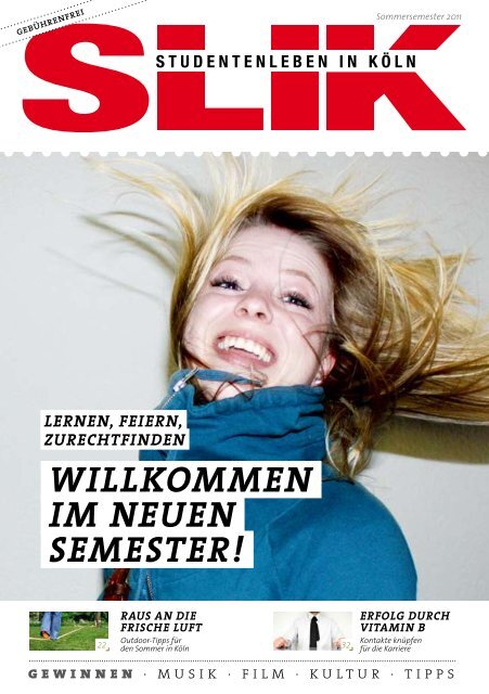 WiLLkommen im neuen semesteR! - SLIK