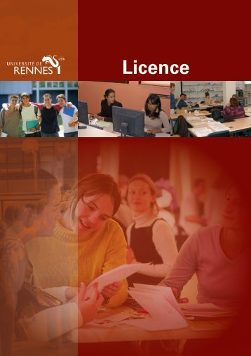 Licence - Université de Rennes 1