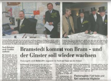 Bramstedt ko t von Bram - und der Ginster soll wieder wachsen