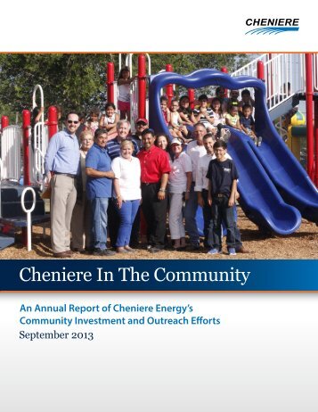 Cheniere In The Community - Cheniere Energy, Inc.