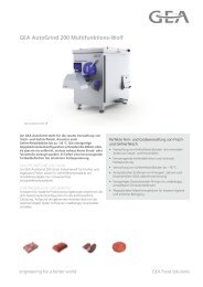 GEA AutoGrind 200 Multifunktions-Wolf - GEA Food Solutions