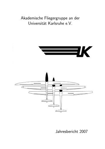 Akademische Fliegergruppe an der Universität Karlsruhe e.V. ...