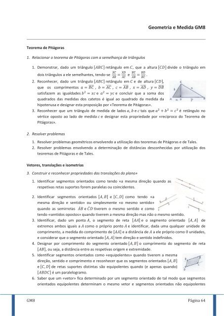 Metas curriculares do Ensino BÃ¡sico