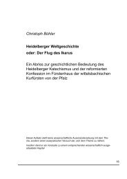 Heidelberger Weltgeschichte, oder: Der Flug des Ikarus