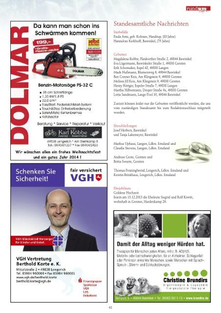 hier - Samtgemeinde Lengerich